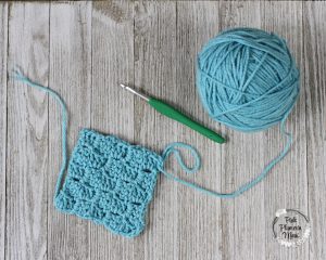 C2C Crochet Square
